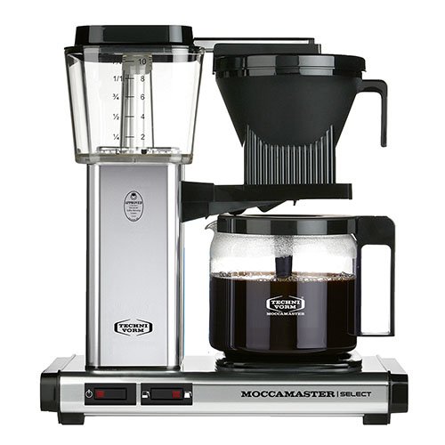Filterkoffiemachine KBG Select, Polished Silver – Moccamaster