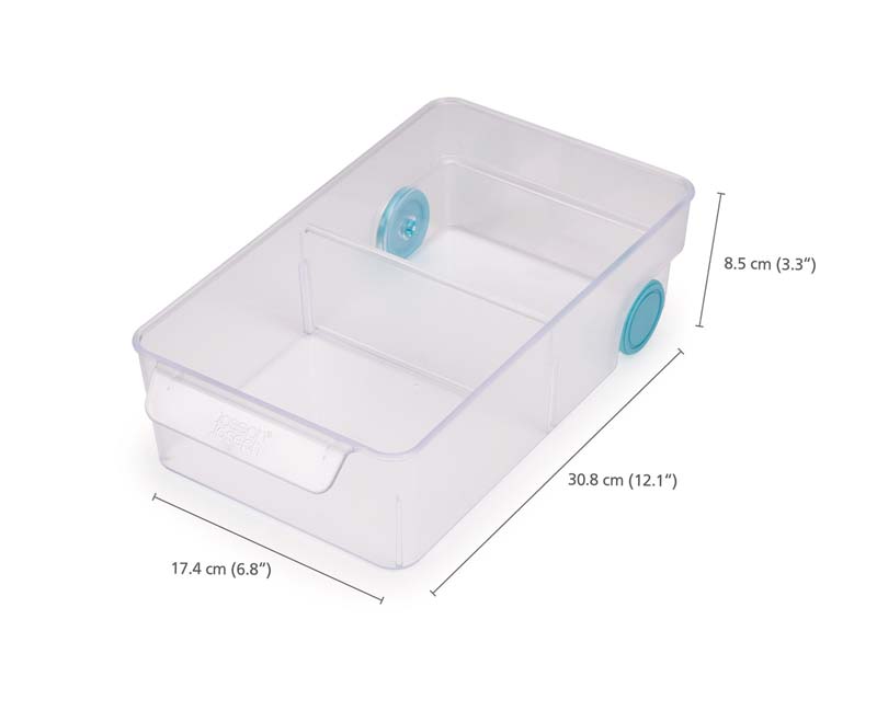 Koelkast Organizer, Large, 17.4 x 30.8 x 8.5 CM, Met Verdeelvakken   - Joseph Joseph | FridgeStore