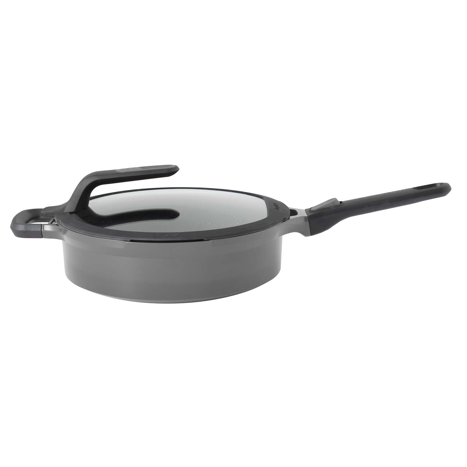 Hapjespan 28 cm Aluminium, Grijs - BergHOFF | Gem