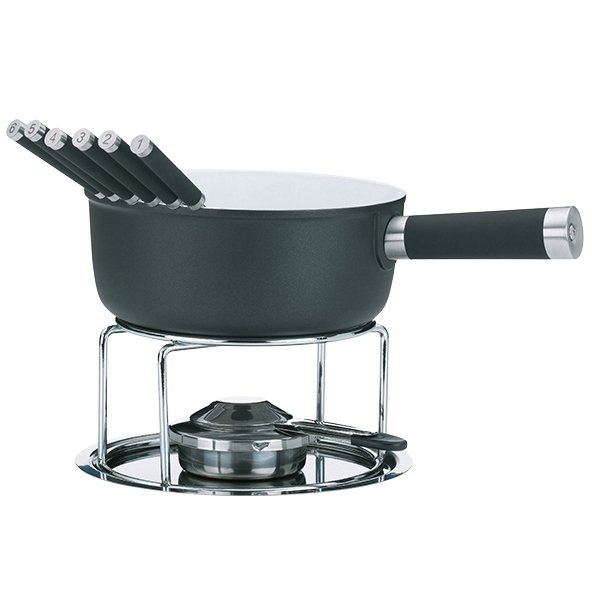 Fondueset Lancy, Grijs - Kela