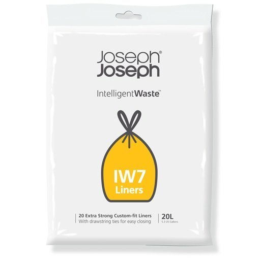 Intelligent Waste Afvalzak, IW7 - 20 stuks - 20 liter - Joseph Joseph