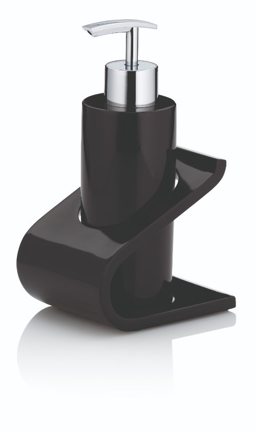 Liam Zeepdispenser - Zwart - Kela