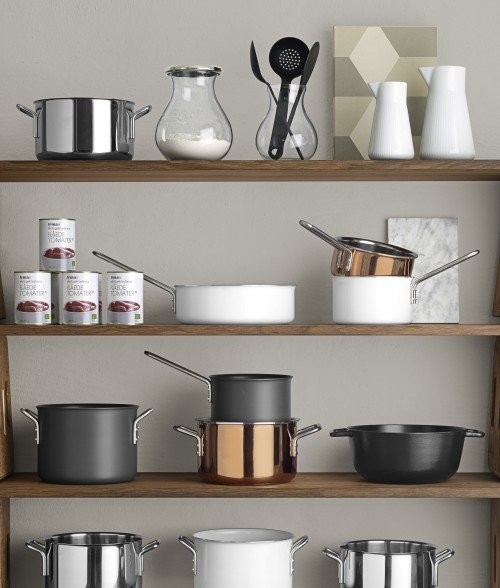 Copper Kookpan - Ø 20 cm - 3.9 liter - Eva Trio