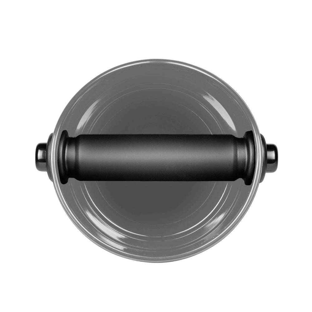 Uitklopbak Grindenstein, 11 cm, Zilver - Kunststof & Rubber - Espresso | Dreamfarm