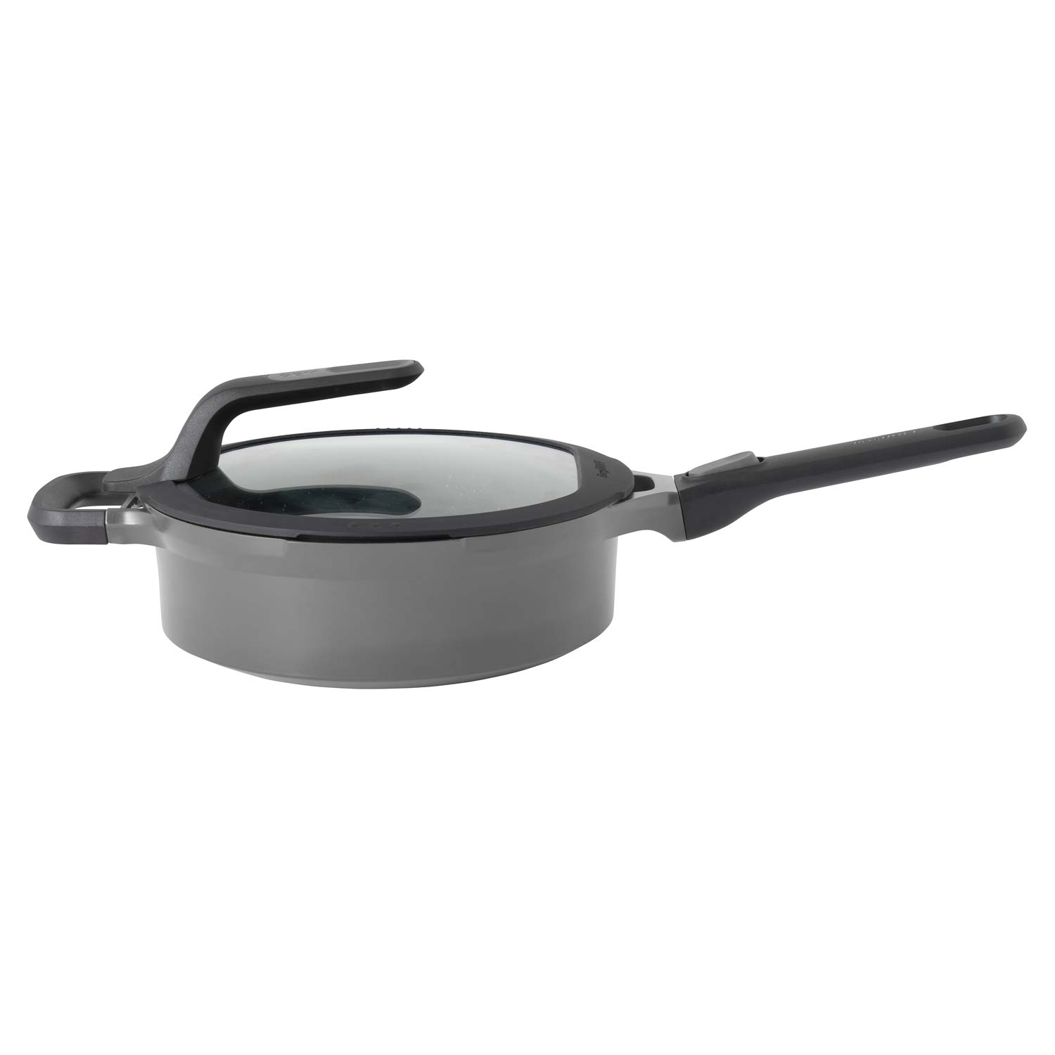 Hapjespan 24 cm Aluminium, Grijs - BergHOFF | Gem