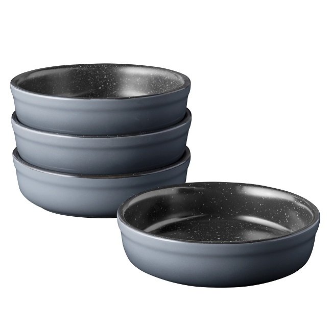 Ramekin set van 4, 12.5 cm - Zwart -BergHOFF | Gem