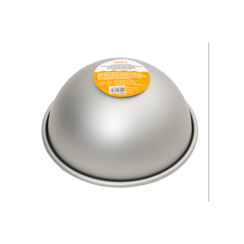Bolvormige bakvorm, Aluminium 20 cm - Decora