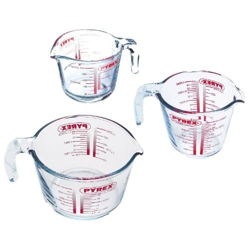 Maatbeker, Set van 3 Stuks - Pyrex | Classic Prepware
