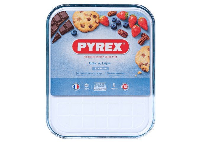 Bakplaat 32 x 26 x 2 cm - Pyrex | Bake & Enjoy
