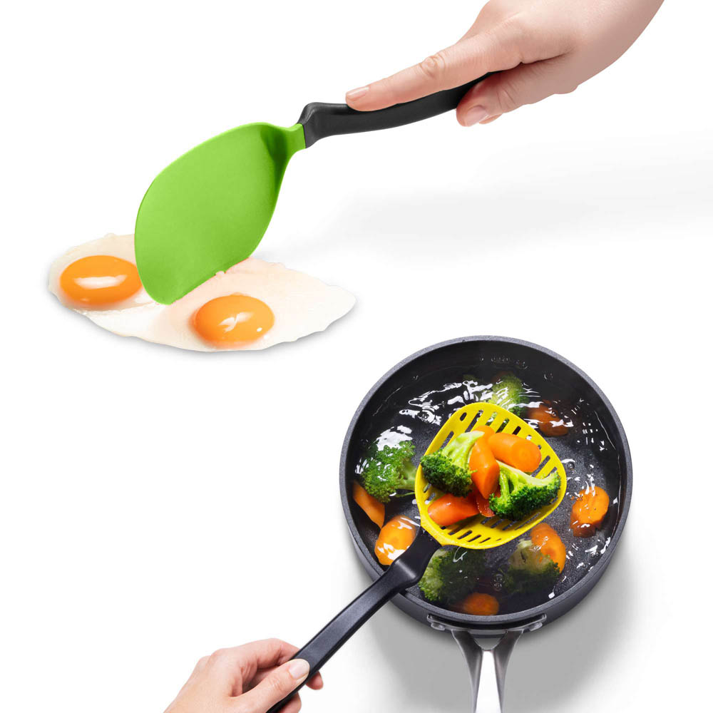 Essentials Set, 4 Delig Gereedschap - Multi Color Spatels & Lepels - Chopula & Supoon | Dreamfarm