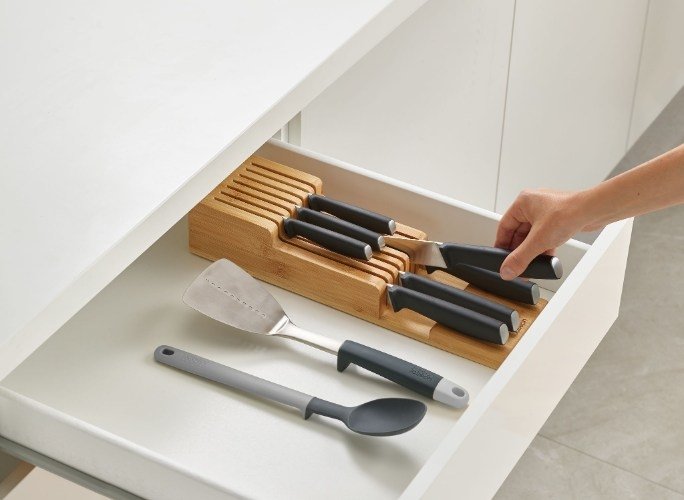 DrawerStore Messenorganiser, 2-laags, Bamboe - Joseph Jeseph