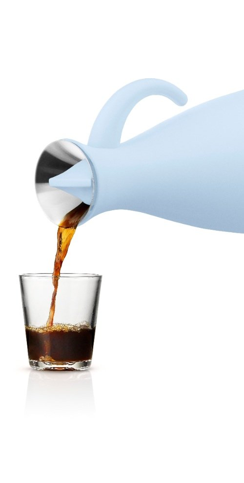 Vacuüm Thermoskan 1 liter - Blauw - Eva Solo