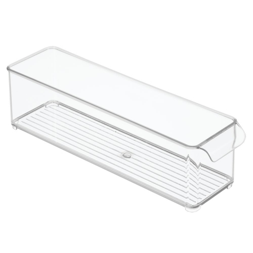 Koelkast Organizer, 9.9 x 9.9 x 37.1 cm, Kunststof, Transparant - iDesign | Fridge Binz