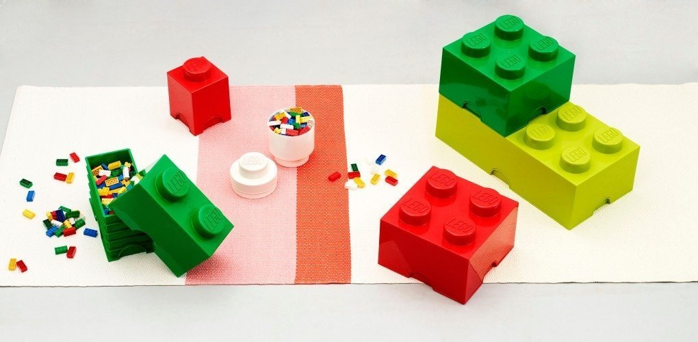 Opbergbox Brick 1. Rood - LEGO