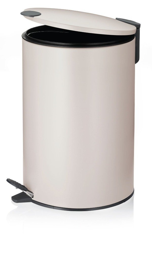 Pedaal Afvalemmer, 12 L, Beige - Kela | Mats