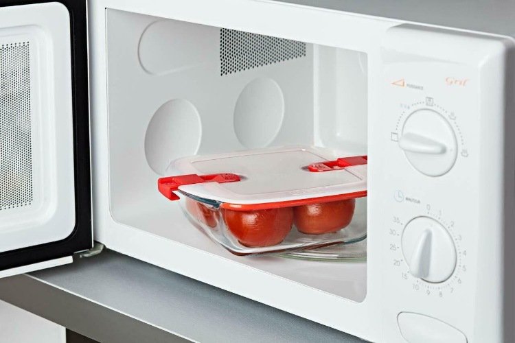 Cook & Heat Rechthoekige Schaal Met Magnetronbestendige Deksel - Set van 3 Stuks - Glas - Pyrex