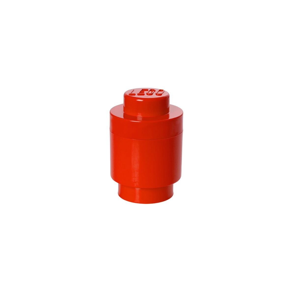 Opbergbox Brick 1 Rond. Rood - LEGO