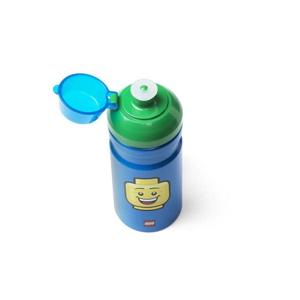 Drinkfles Iconic Boy 0.39 L. Blauw - LEGO