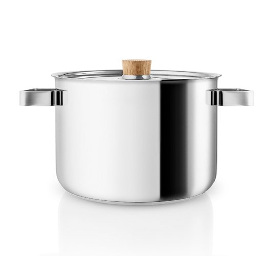 Nordic Kitchen Kookpan - Ø 21.3 cm - 4 liter - Bruin - Eva Solo
