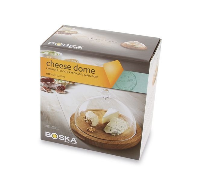 Kaasplank met stolp Friends- Boska