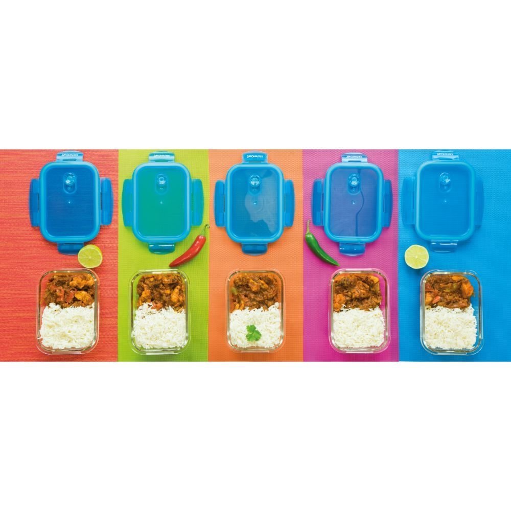 Voedselcontainer, Glas, 1.5 L - Kitchencraft