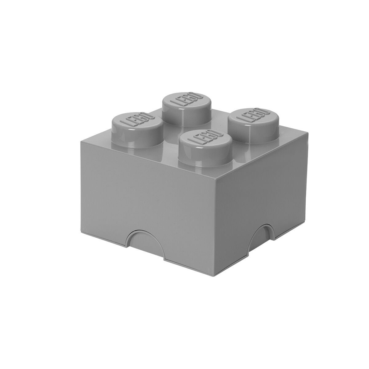 Opbergbox Brick 4, Grijs - LEGO
