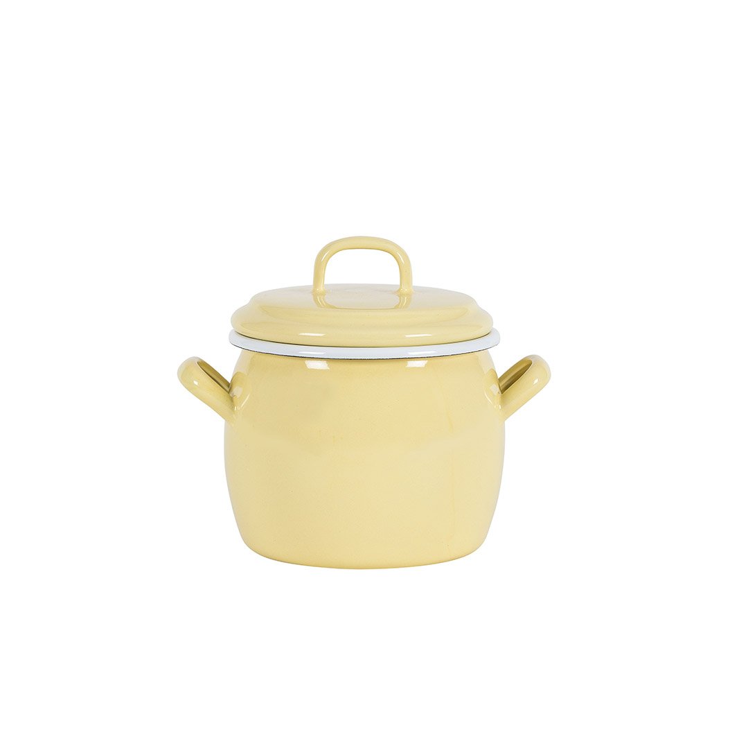 Kookpan met deksel Geel, 0,7 L -Kockums