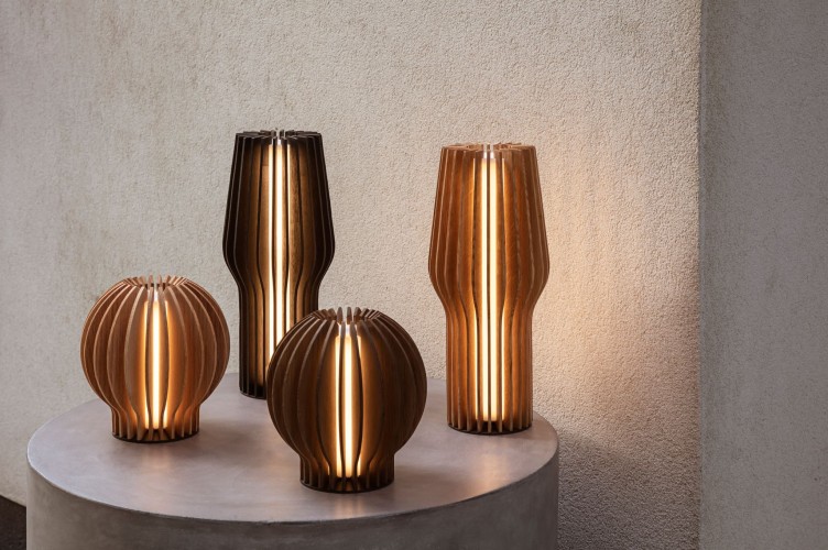 LED Lamp, Rond, 15 cm, Oak - Eva Solo | Radiant