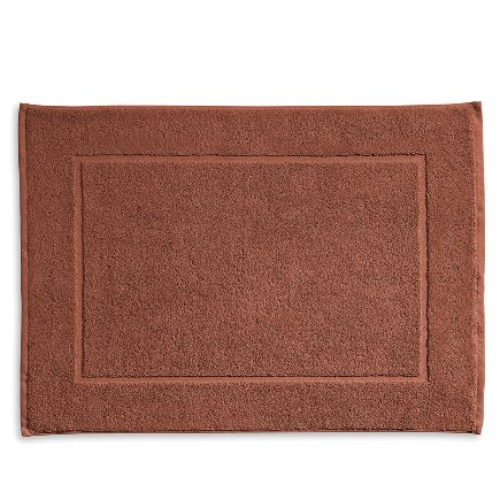 Badmat, 100 x 60 cm, Katoen, Terrabruin - Kela | Ladessa