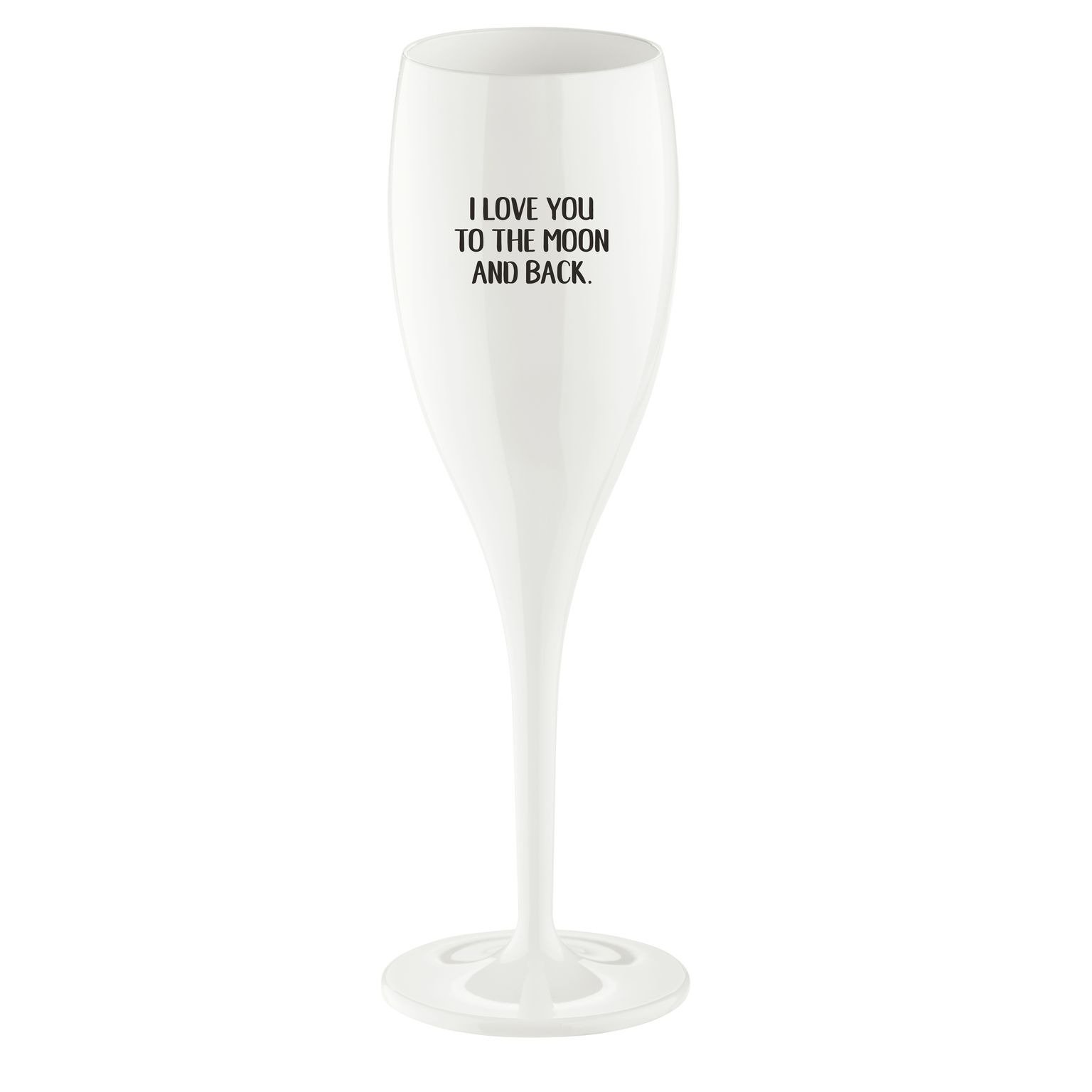 Champagneglas 'Love You To The Moon' - Koziol | Cheers No. 1 
