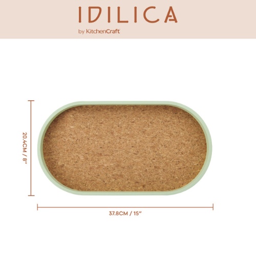 KitchenCraft Idilica Serving Tray, Labelled