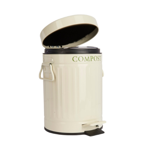 KitchenCraft Metal Worktop Compost Bin