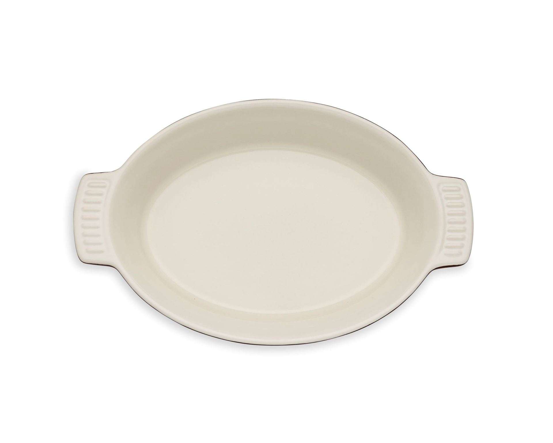 Ovenschalen, Set van 2 Stuks, Ovaal, Klein en Groot, Rood, Keramiek - Barbary & Oak | Foundry